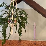 Glass candle holder - Tunisian crafts