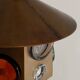 Swedish Mid Century Copper & Glass Ceiling Pendant by Erik Höglund, 1960s