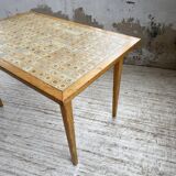 Scandinavian oak and ceramic table