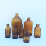Set of 7 mini bottles