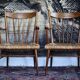 Pair of Scandinavian armchairs