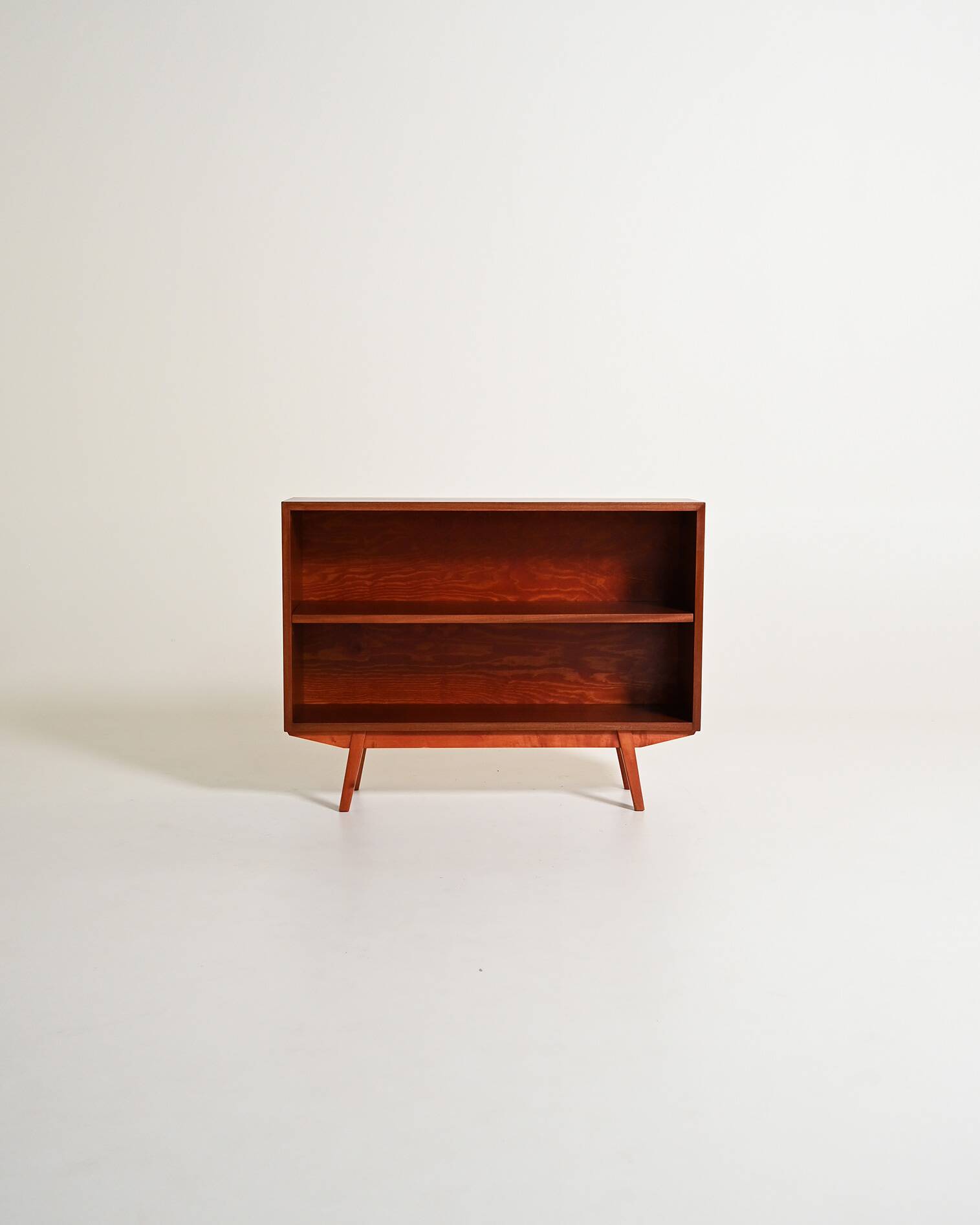 Scandinavian mahogany bookcase, 1960s