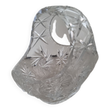 Bohemian crystal fruit basket