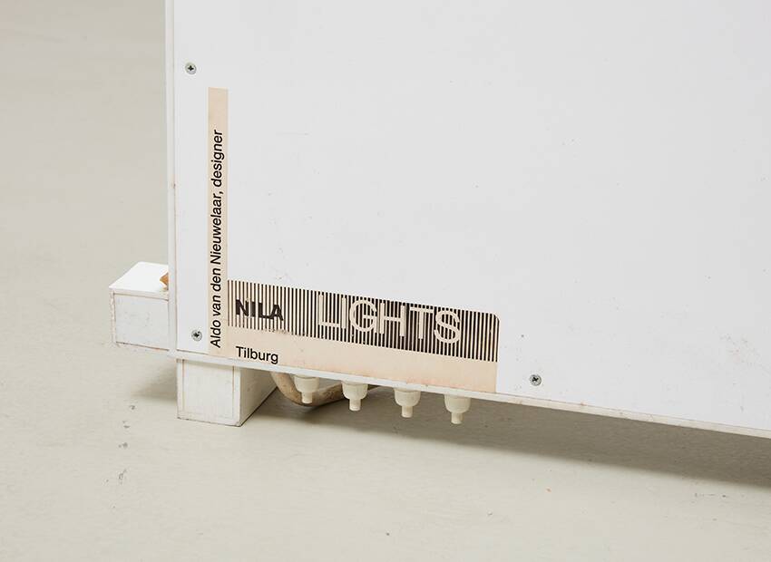 Aldo van den Nieuwelaar rare 'Outline' Light Object for Nila Lights 1983