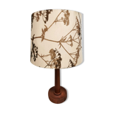 Vintage Danish design table lamp teak ‘Nature’