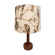 Vintage Danish design table lamp teak ‘Nature’