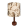 Vintage Danish design table lamp teak ‘Nature’