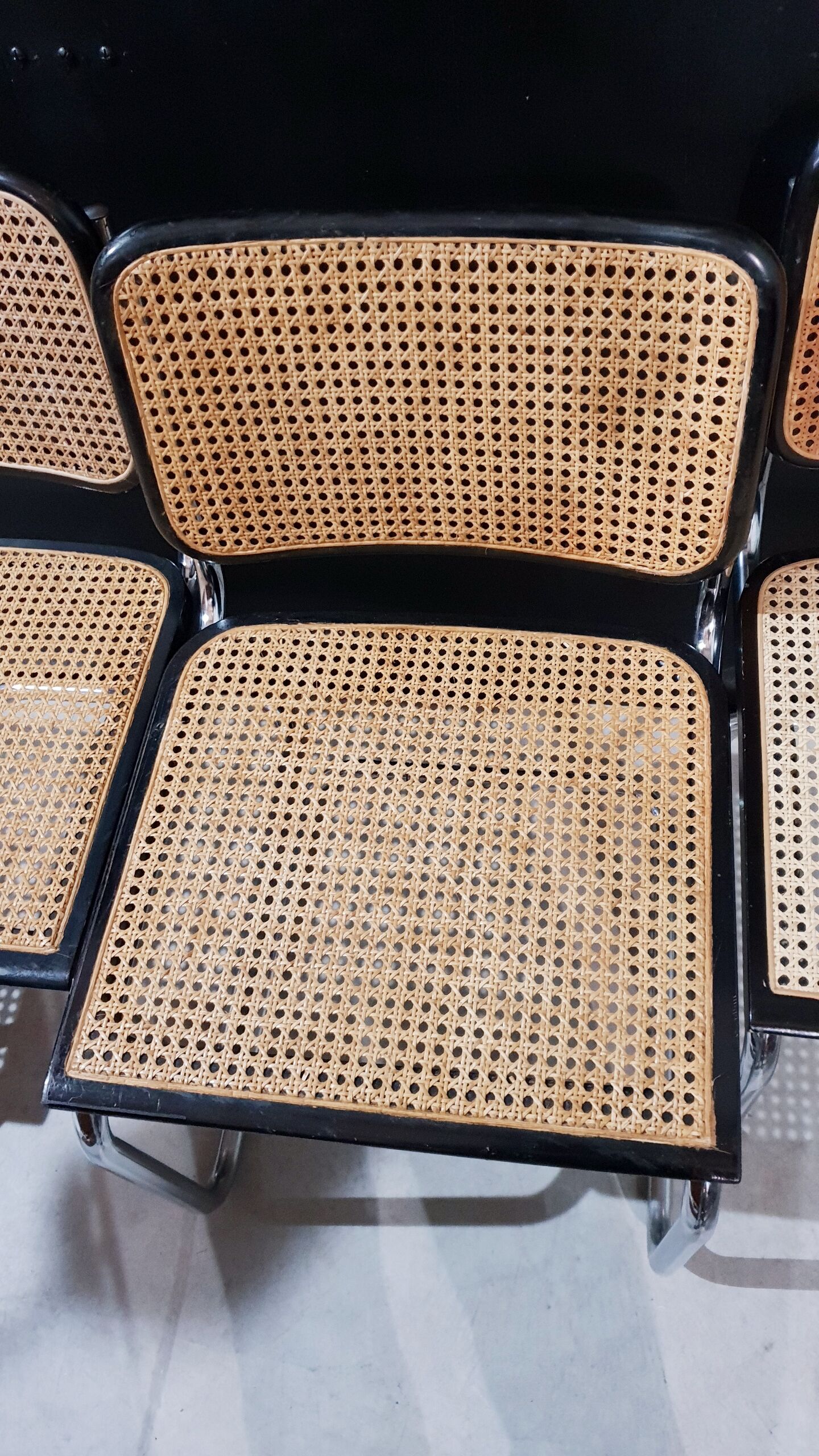 Marcel Breuer B32 cesca chairs