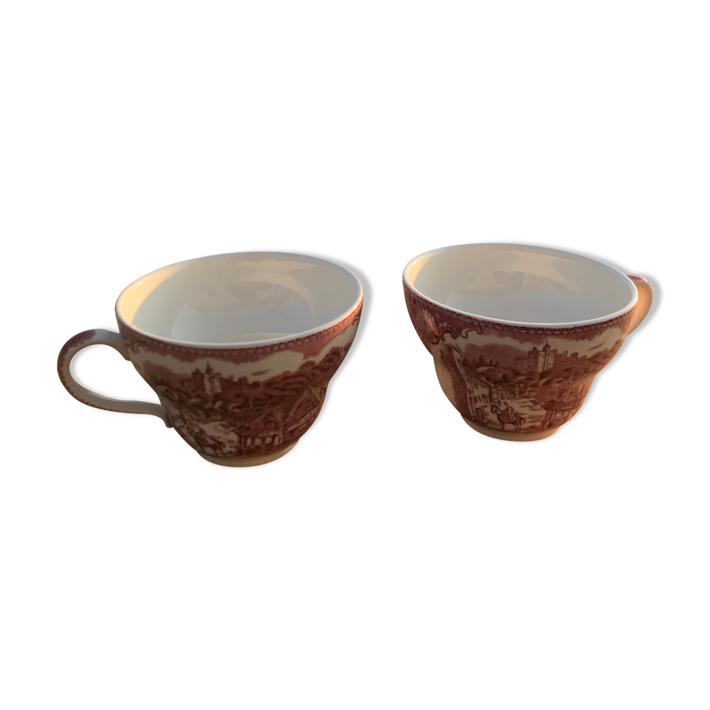 Cup with vintage saucer