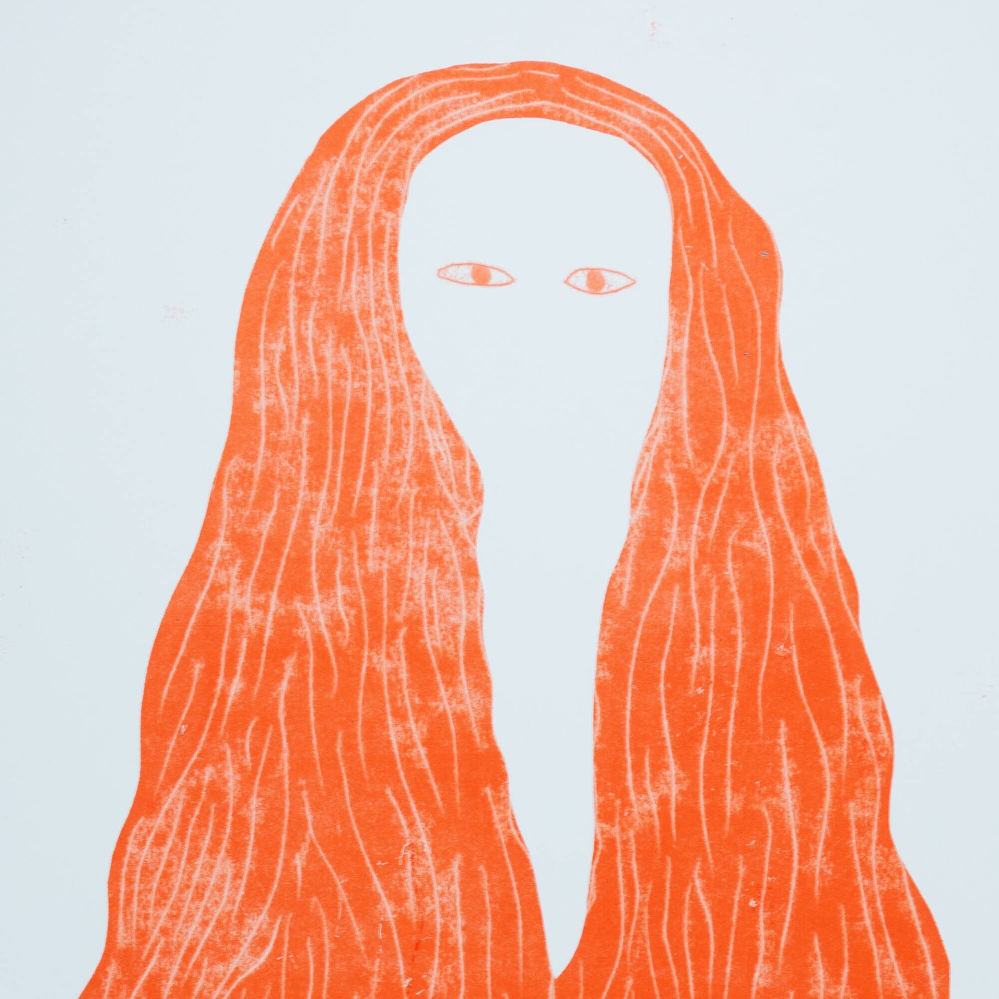 Hair, monotype