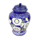 Blue ceramic pot