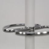 Mid-Century Modern Vintage White Floor Coat Rack, 1990s