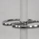 Mid-Century Modern Vintage White Floor Coat Rack, 1990s