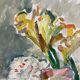 Large still life painting bouquet