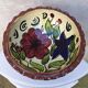 Glazed terracotta fruit bowl