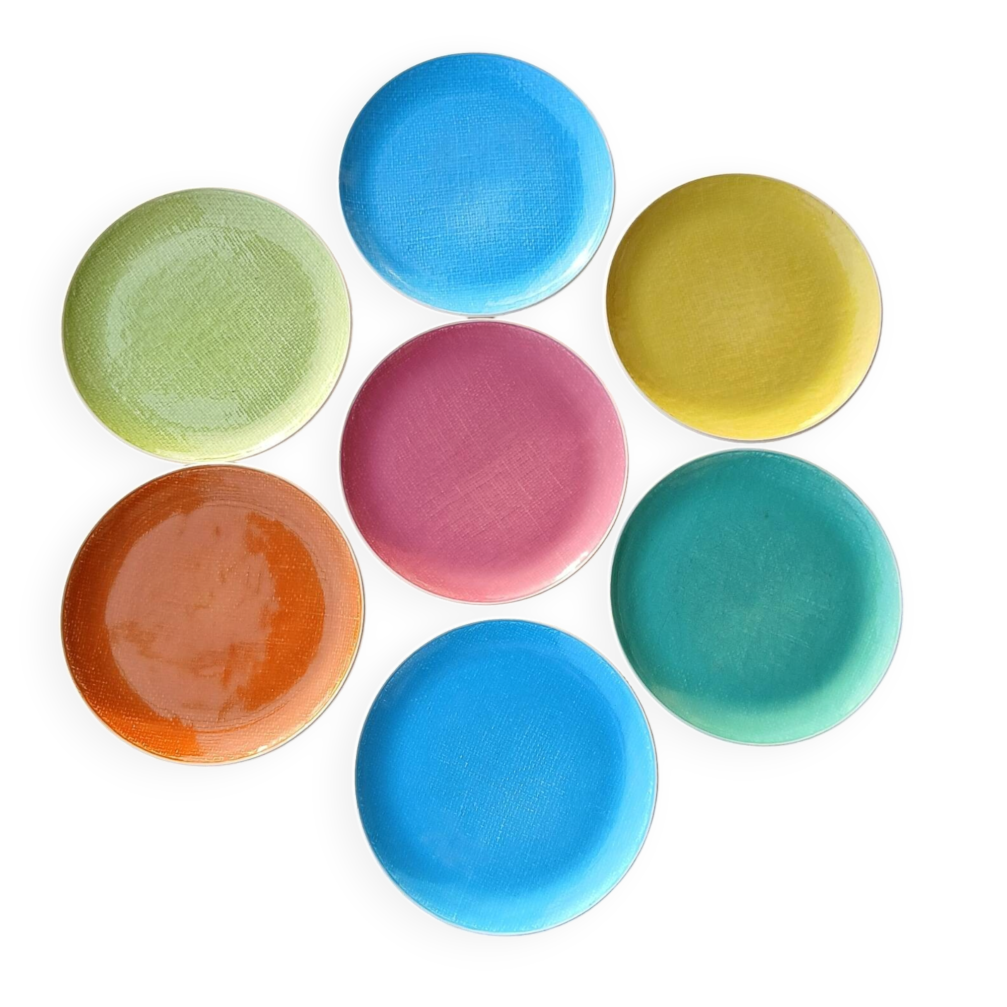 Deauville plates by Salins