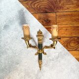 Empire wall lamp in bronze h20 cm