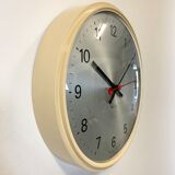Vintage Beige Bakelite Wall Clock from Westclox , 1970s