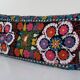 Housse de coussin brodée vintage 119x61 cm