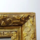 Oil painting on canvas, still life with chrysanthemums, signed L.Porte 1888.