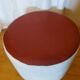 2 vintage skai beanbags, 70's