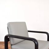 Mid-Century Leather Lounge Chairs by Burkhard Vogtherr for Rosenthal, 1970s