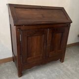 Wooden folding secretary