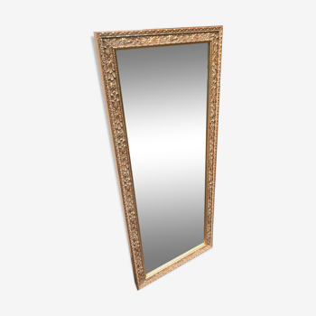 Miroir classique doré, 46x110cm