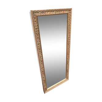 Golden classic mirror, 46x110cm