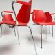 Set of 4 Maui Kartell chairs by Vico Magistretti, 1980s