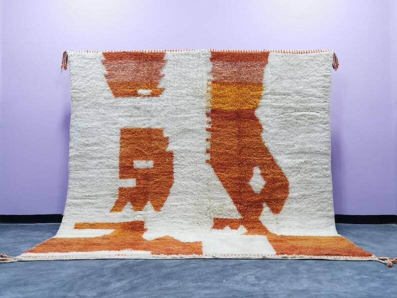 Beautiful Moroccan Berber rug 250cmx300cm