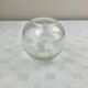 Small vintage glass ball vase Glashütte Rheinpfalz