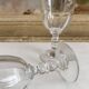 2 old aperitif or port wine glasses from the 19th century