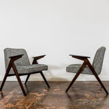 Paire de fauteuils "Bunny" restaurés du milieu du siècle, type 300 177, années 1970