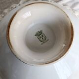 Antique soup tureen body, ironstone, Saint-Amand and Hamage Nord – Model M