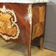 Commode de style Louis XV en Marqueterie vers 1900