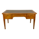 Bureau style Louis XVI, marqueterie de bois précieux