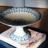 Old Badonviller fruit bowl - Terre de Fer - oriental