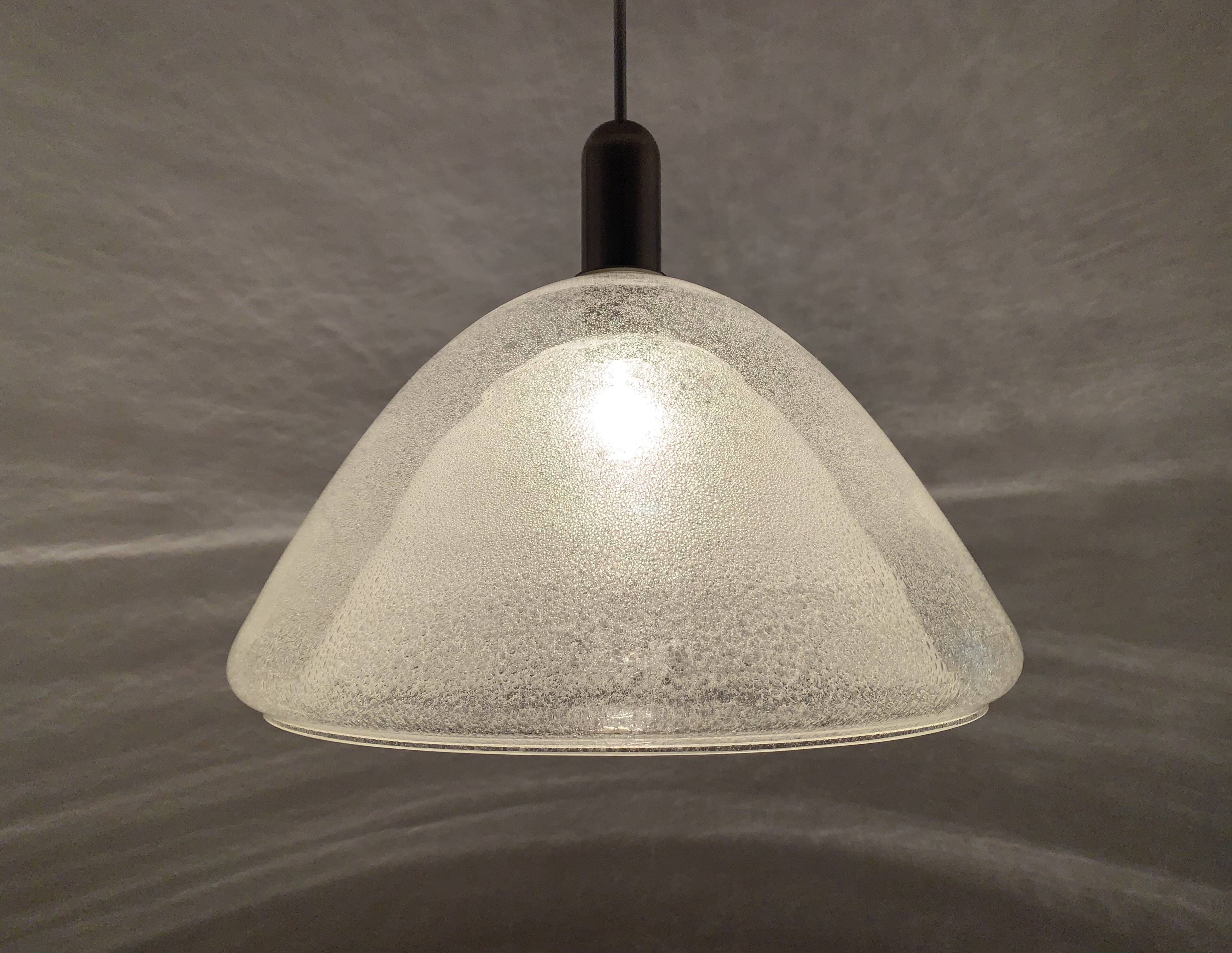 Peleguso glass lamp by Carlo Nason for Mazzega