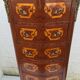 Semainier marqueterie  style louis xv