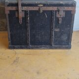 Old travel trunk