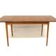 Scandinavian teak dining table, Sweden, 1960s