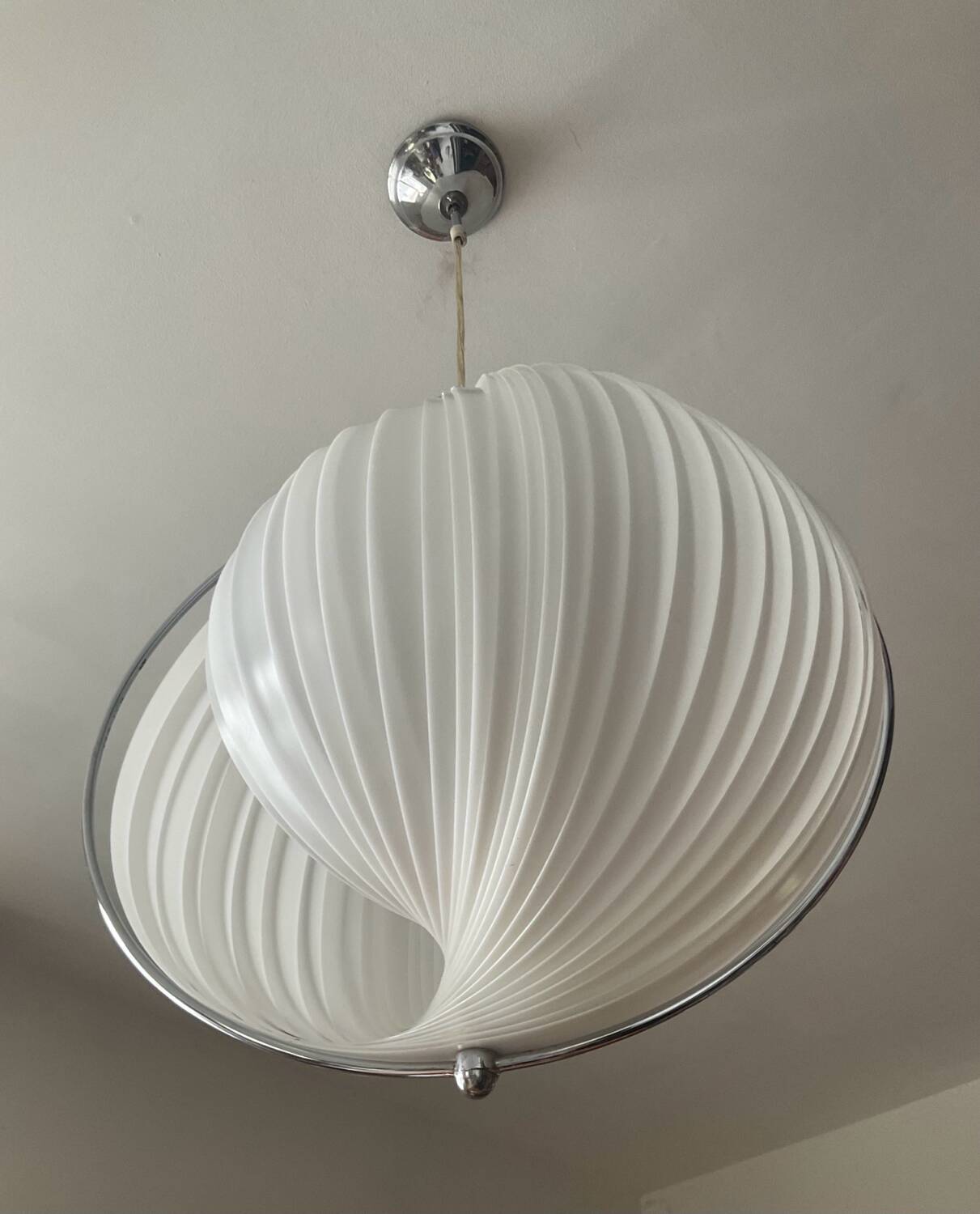 Moon pendant light by Kare design from the 80s