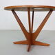 Søren Georg Jensen  Teak Round Coffee Table for Kubus, 1960 Denmark