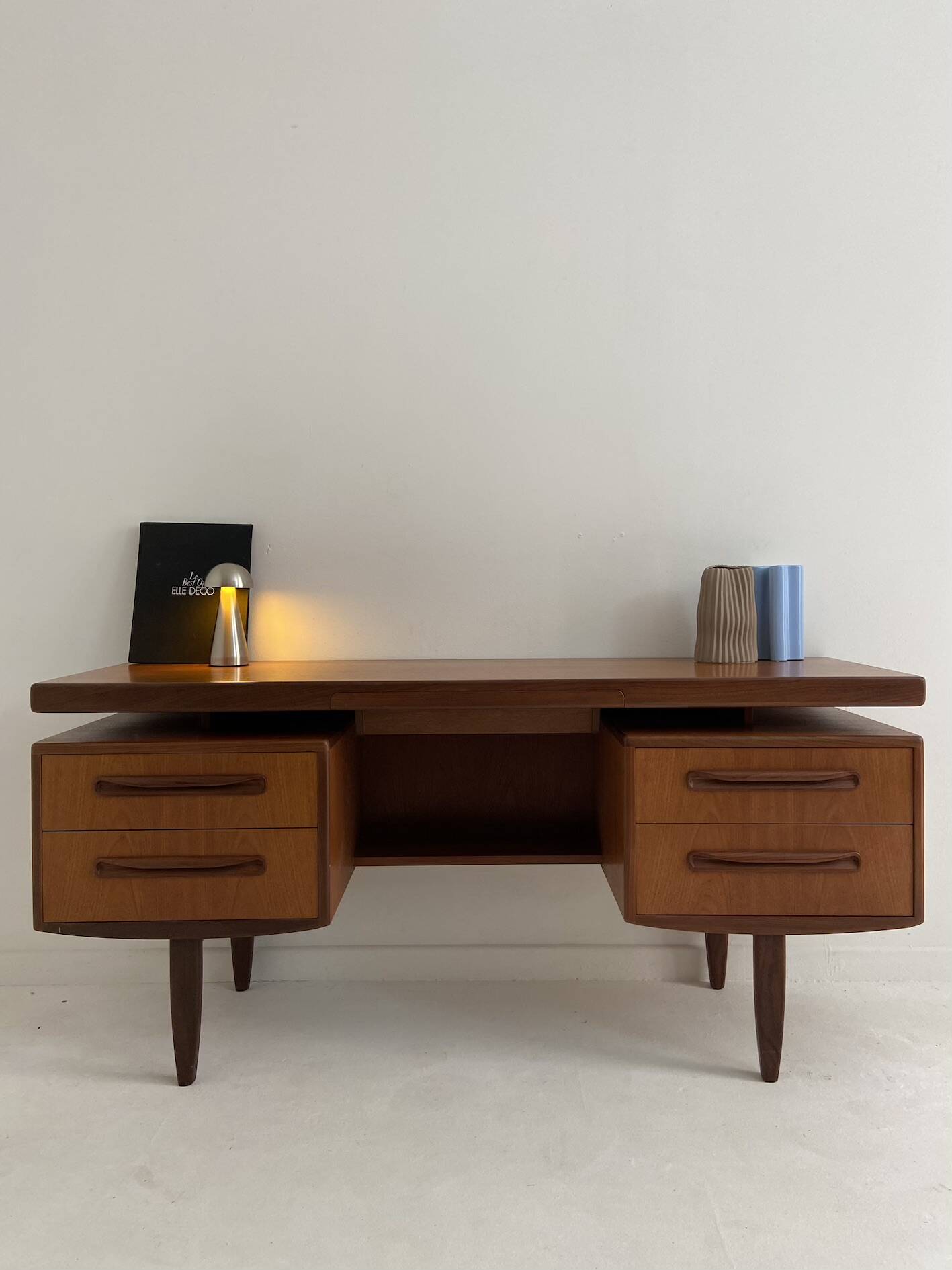 teak desk by Gplan