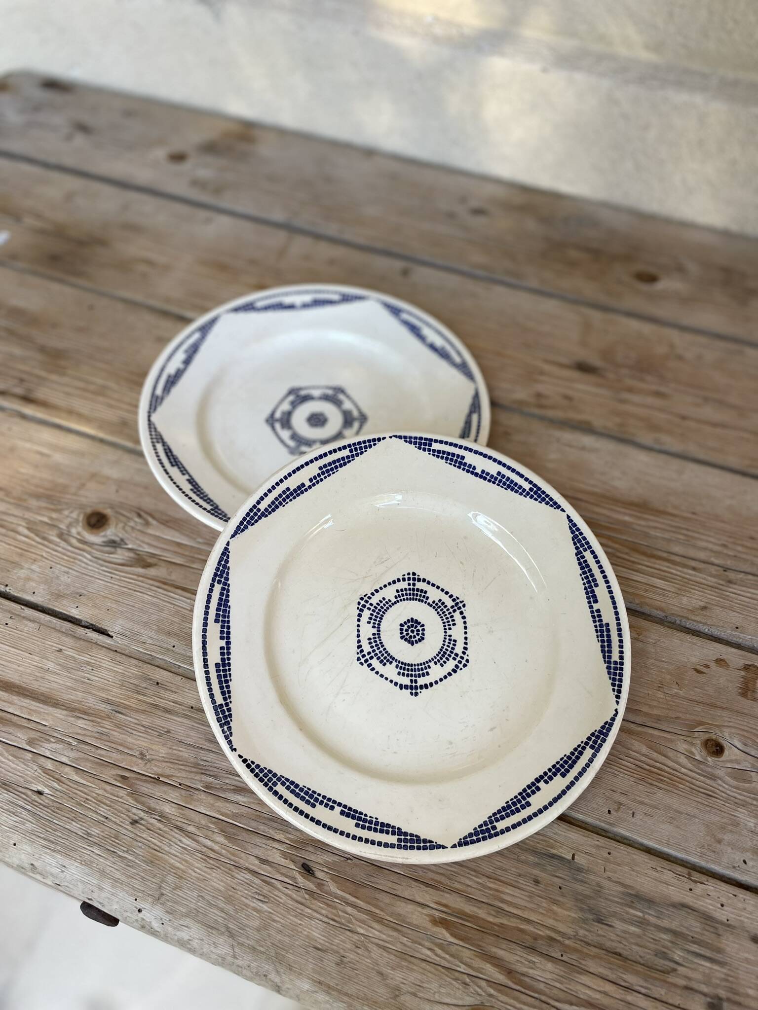 Set of 2 FNG Andréa flat plates