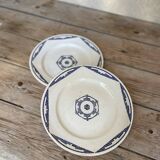 Lot de 2 assiettes plates FNG Andréa