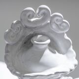 Paire de soliflores têtes de maure en céramique, 1970s