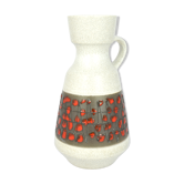 Ceramic vase with an ear U-Keramik 303/25, Germany in the 1960s