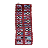 Tapis Marocain Boucherouite coloré - 93 x 245 cm